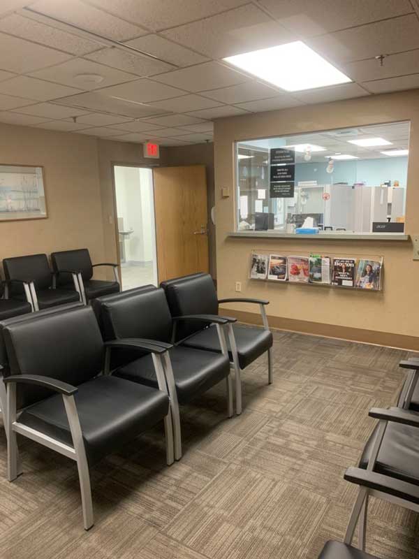 Legacy Oral Surgery reception window