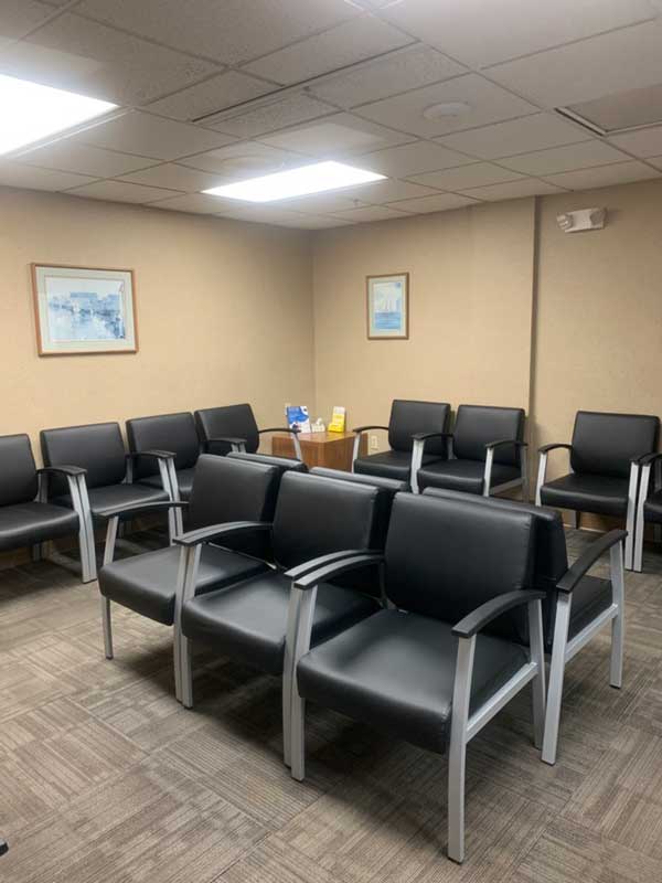 Legacy Oral Surgery reception room